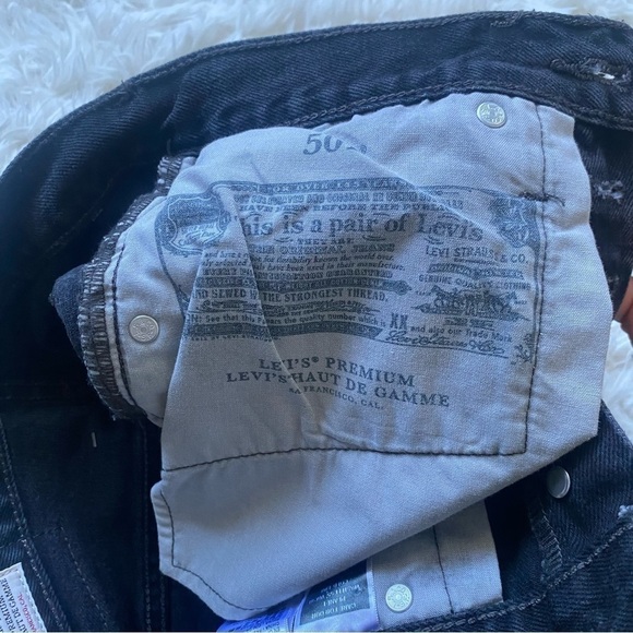 Levi’s 501 Original Short in Stowaway - Picture 10 of 10